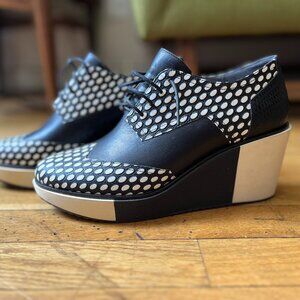 United Nude Oxford Wedges